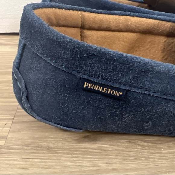 Pendleton Harding Wool Blend/Suede Slippers Shearling Lined Men’s Size 9 NWOT main image 5